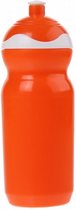 bidon oranje/wit 600 ml