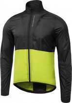 windjack P-Rise Up heren polyester zwart/lime mt 4XL