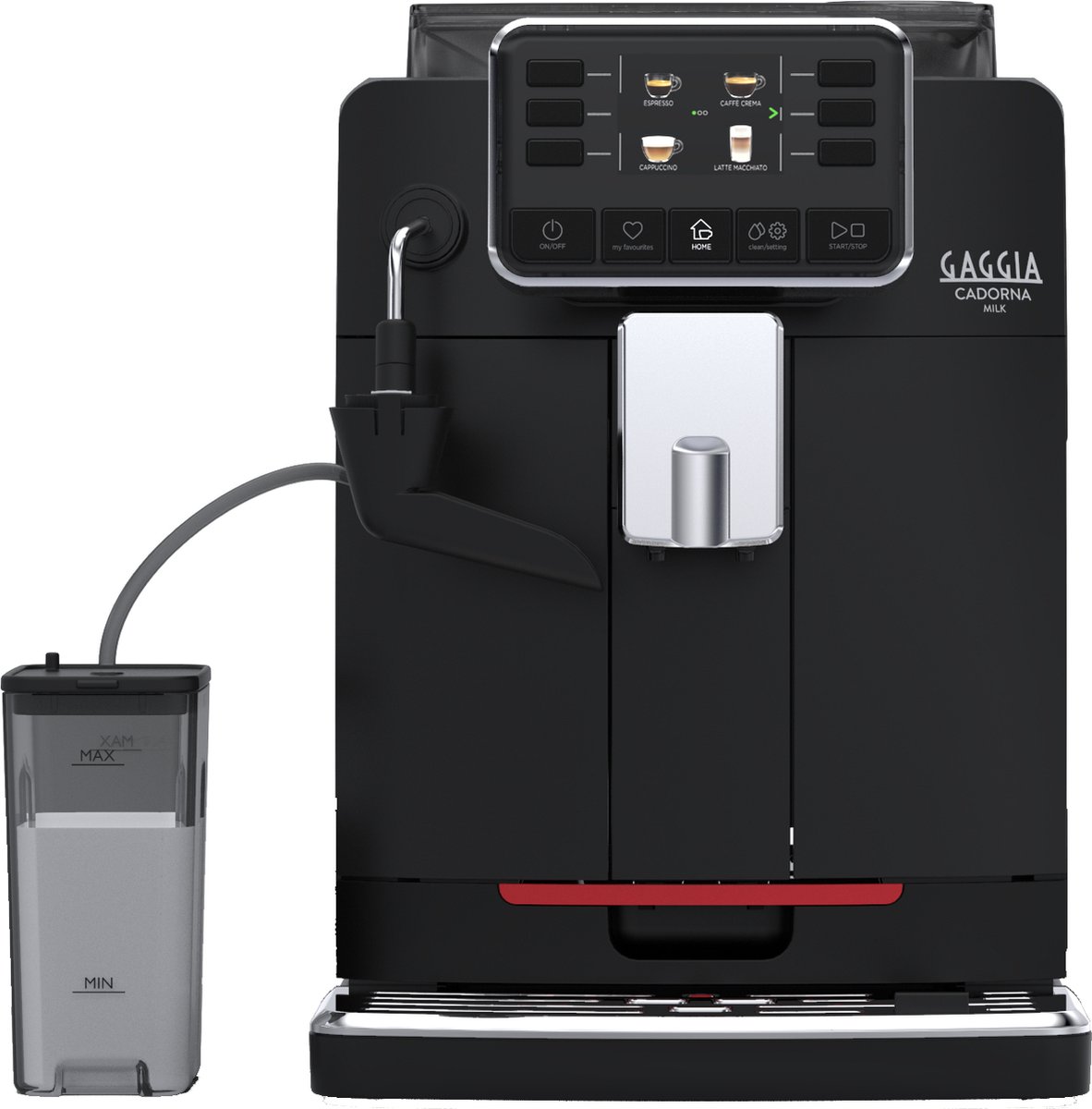 Gaggia Cadorna Espressomachine Milk Zwart