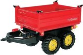 Rolly Toys 123001 RollyMega Trailer Rood