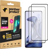DUO-PACK - 2x Pantser Protect™ Glass Screenprotector voor Xiaomi 11T - Case Friendly - Premium Pantserglas - Glazen Screen Protector
