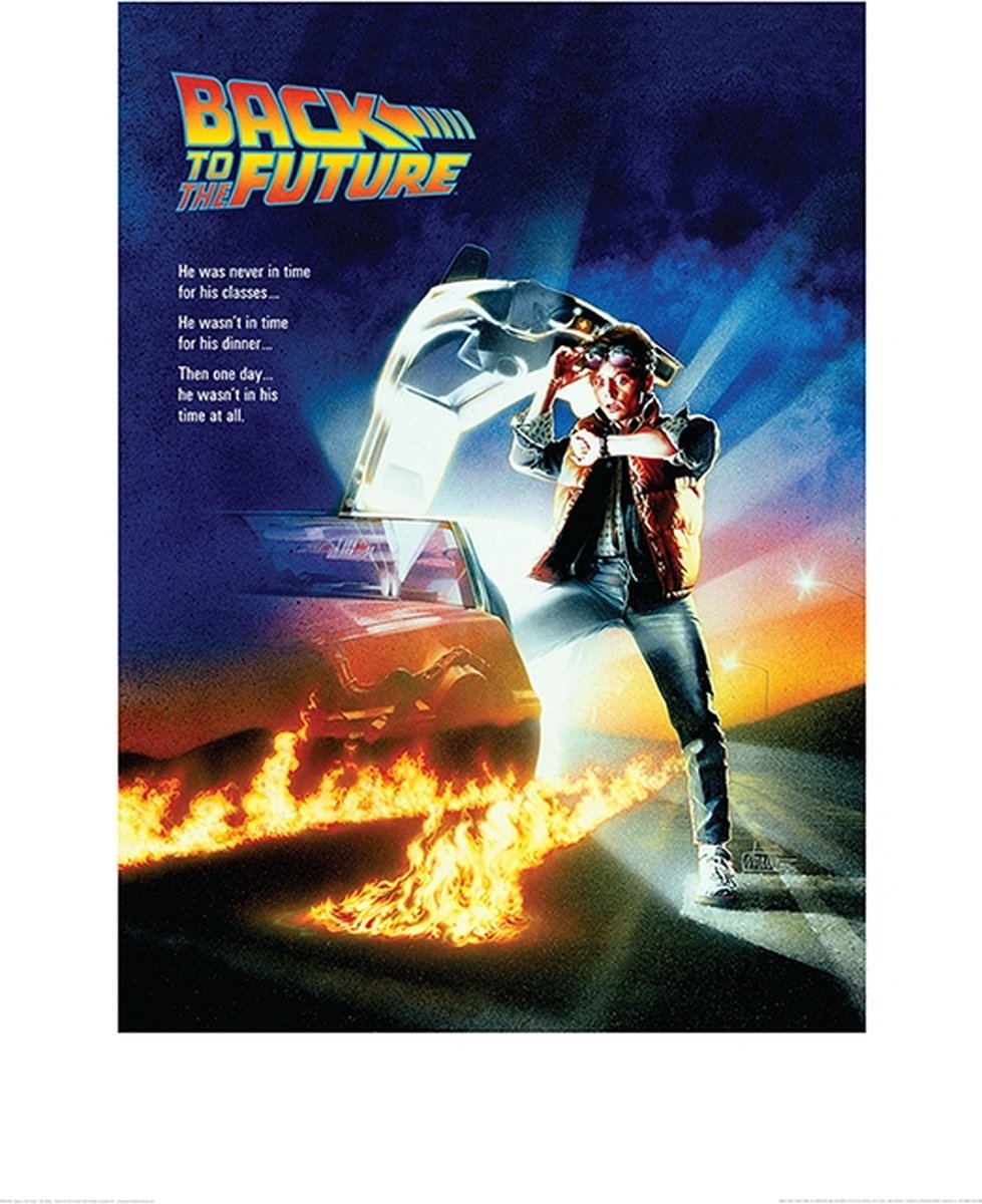Pyramid Poster - Back To The Future One Sheet - 80 X 60 Cm - Multicolor Multi color