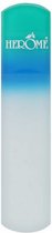 voetvijl Glass Pedicure File 2 x 18 cm wit/lichtblauw