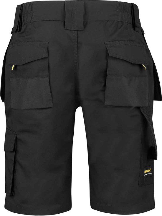 STØRVIK Job Pantalon de travail Court Homme - Taille S - Noir
