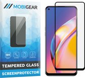 Mobigear Premium Screenprotector geschikt voor OPPO A94 Glazen Screenprotector - Case Friendly - Zwart