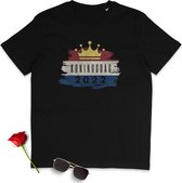 Koningsdag 2022 t Shirt - T-shirt voor 27 april 2022 - Festival t Shirt - Koningsnacht Live Festival Shirt - t Shirt Dames - t Shirt Heren - Maten: S M L XL XXL XXXL - Shirt kleuren: Oranje Z