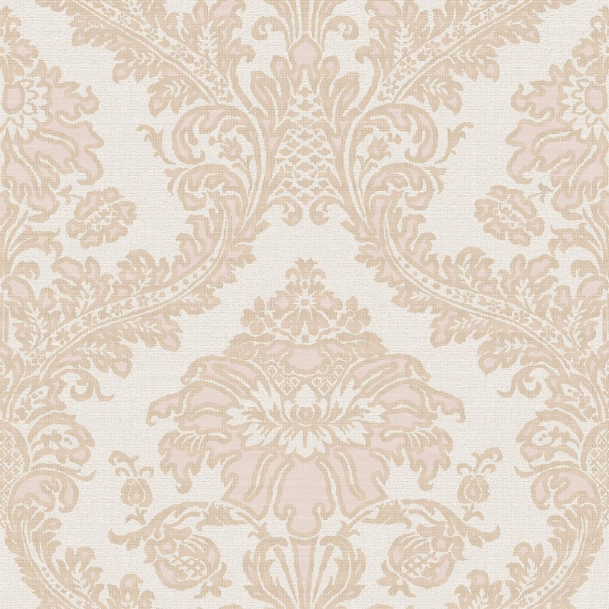 Klassiek - Bloemen Behang - Wandbekleding - Behang - Vintage - 0,53 x 10,05 M.
