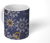 Mok - Koffiemok - Patroon - Cirkel - Renaissance - Mokken - 350 ML - Beker - Koffiemokken - Theemok