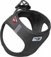 hondentuigje Harness 45-50 cm softshell mesh/nylon zwart
