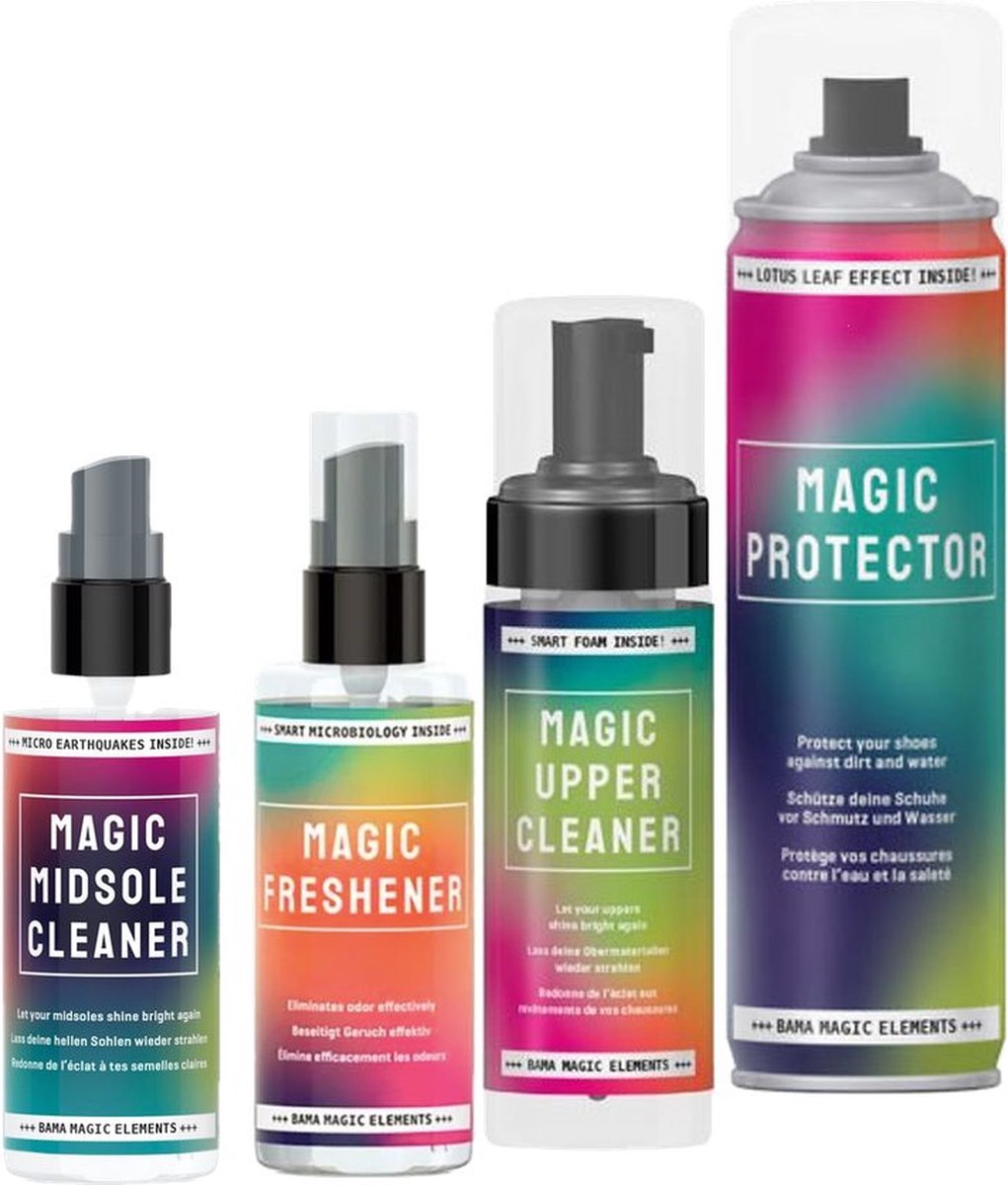 Bama Magic cleaner set | cleaner | protector | fresh | set van 4