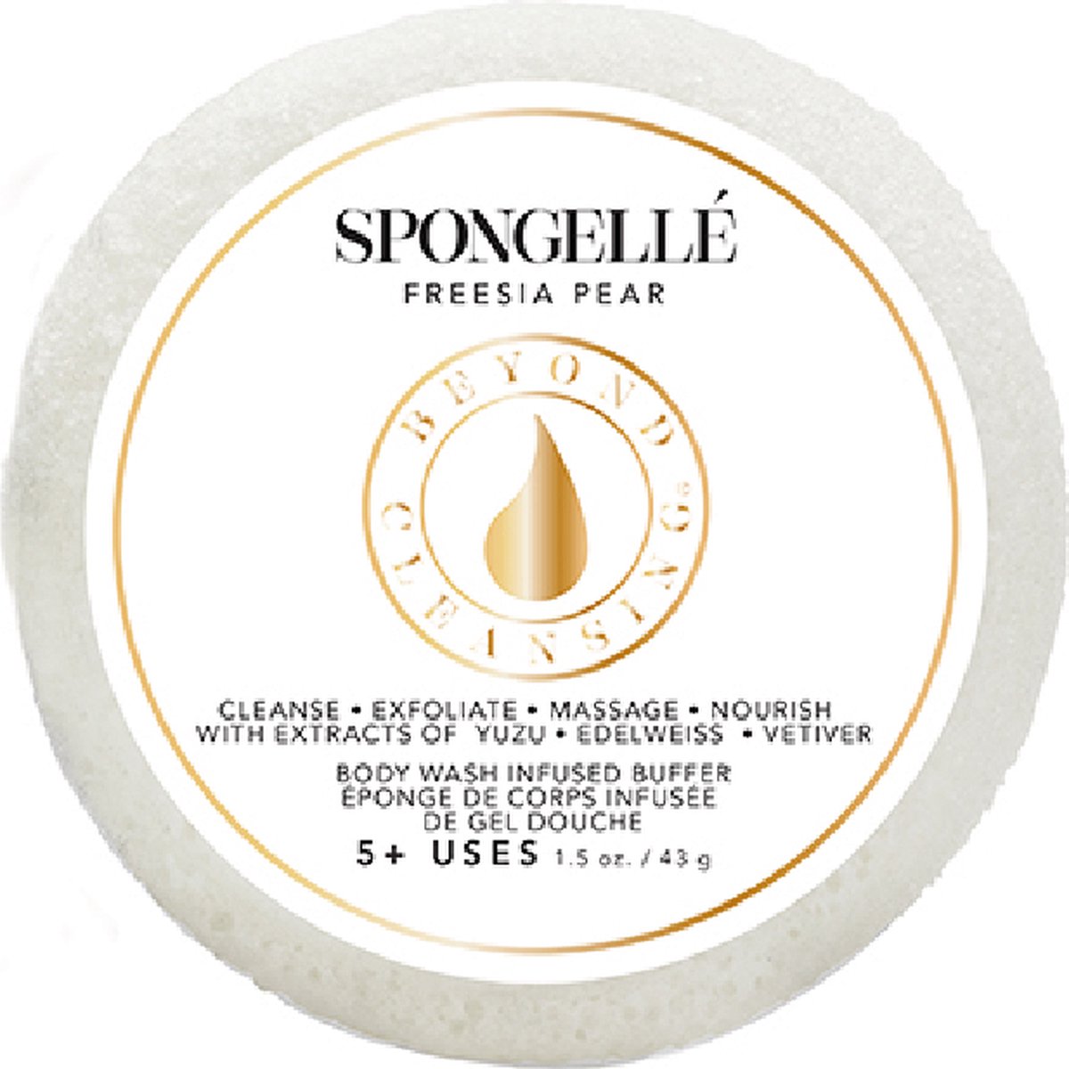 Spongellé Travel sized Spongette - Freesia Pear