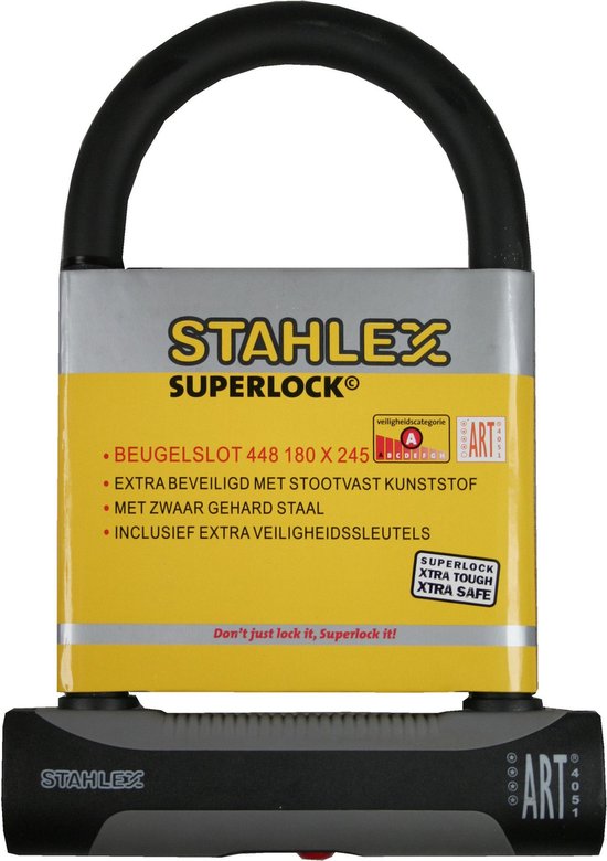Stahlex Beugelslot Scooterslot Motorslot Fietsslot