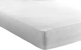 Bed Care Jersey Stretch Hoeslaken - 140x200 - 100% Katoen - 30CM Hoekhoogte - Wit