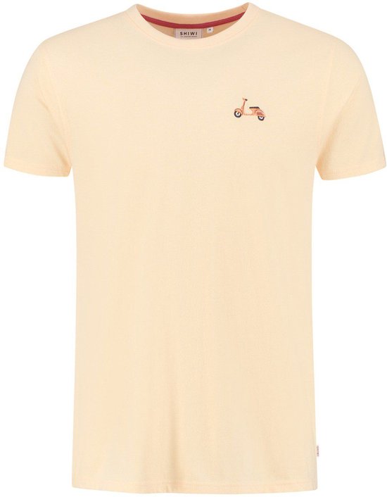 Shiwi - T-Shirt Scooter Oranje - Heren - Maat XL - Regular-fit