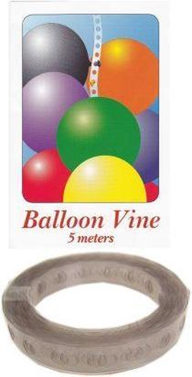 Ballonnen streng 5 meter lang Ballon vine - Hi-Impact