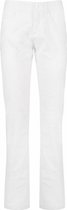 Dames Broek Fade White