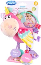 Playgro Clip Clop Hochet Unicorn Licorne Rose - Jouet d'Activité - Cadeau de Maternité