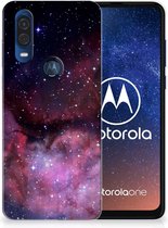 TPU Hoesje geschikt voor Motorola One Vision Galaxy
