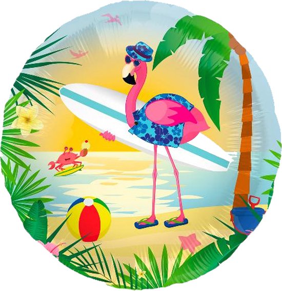 Flamingo Folieballon - 45cm