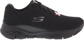 Skechers Arch Fit - Big Appeal Dames Sneakers - Black/Black - Maat 38