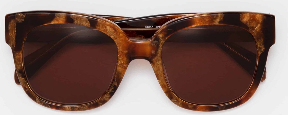 abces Merg Ontmoedigen Glas Chloe zonneleesbril sterkte +2.50 Bruin gemeleerd - Acetaat -  Core-wire | bol.com