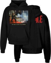 Mister Tee Scarface - Scarface Little Friend Ultraheavy Oversize Hoodie/trui - XS - Zwart