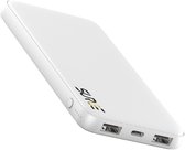 Surge Powerbank 10.000mAh - 3 apparaten tegelijk opladen -Geschikt voor iPhone 12,13,14,15 en Samsung S21,S22,S23 - Met USB-C aansluiting