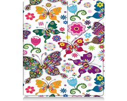 Hoesje Geschikt voor Kobo Elipsa 2E Hoes Book Case Trifold - Hoes Geschikt voor Kobo Elipsa 2E Hoesje Book Cover - Vlinders