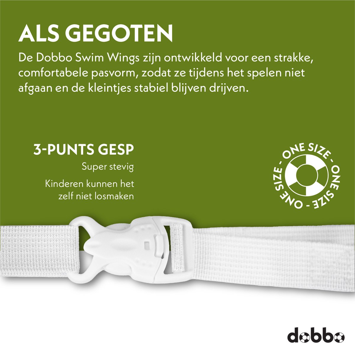 DOBBO Slomie de Schildpad - Puddle Jumper - Zwembandjes - Zwemvest - Zwemvleugels - voor Kind van 2 tot 6 jaar - 15 tot 30kg - Groen — afbeelding 9