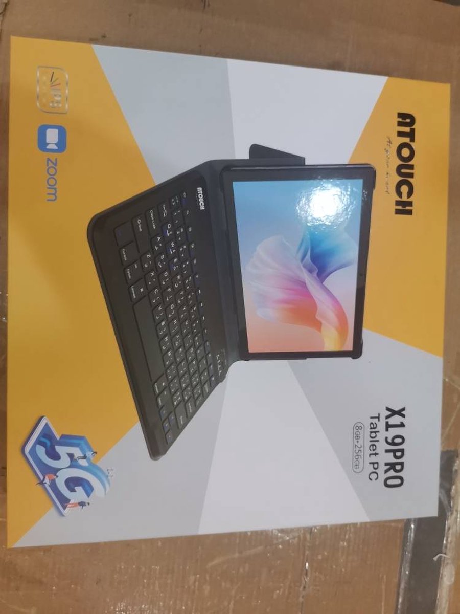 Viatel Atouch Best Seller X19 Pro Tablette PC 10,1 Pouces IPS Écran LCD 5G  Dual SIM