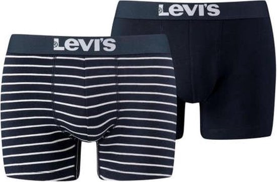 Levi's Lot de 2 caleçons boxeurs Vintage Stripe H 905011001-321