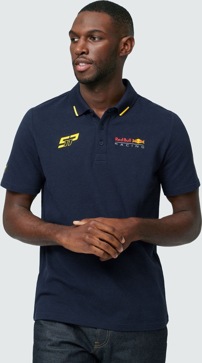 Red Bull Racing F1 - Sergio Perez - Polo-Shirt - Navy - Maat S - Formule 1 van Red Bull — afbeelding 3
