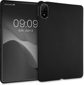 kwmobile Hoes geschikt voor HONOR V8 Pro - Siliconenhoes voor tablet in mat zwart - Tablet cover