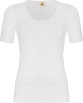 thermo t-shirt met kant snow white voor Dames | Maat L