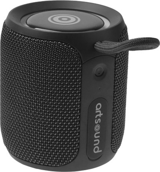 Foto: Artsound pwr01 portable bluetooth speaker zwart