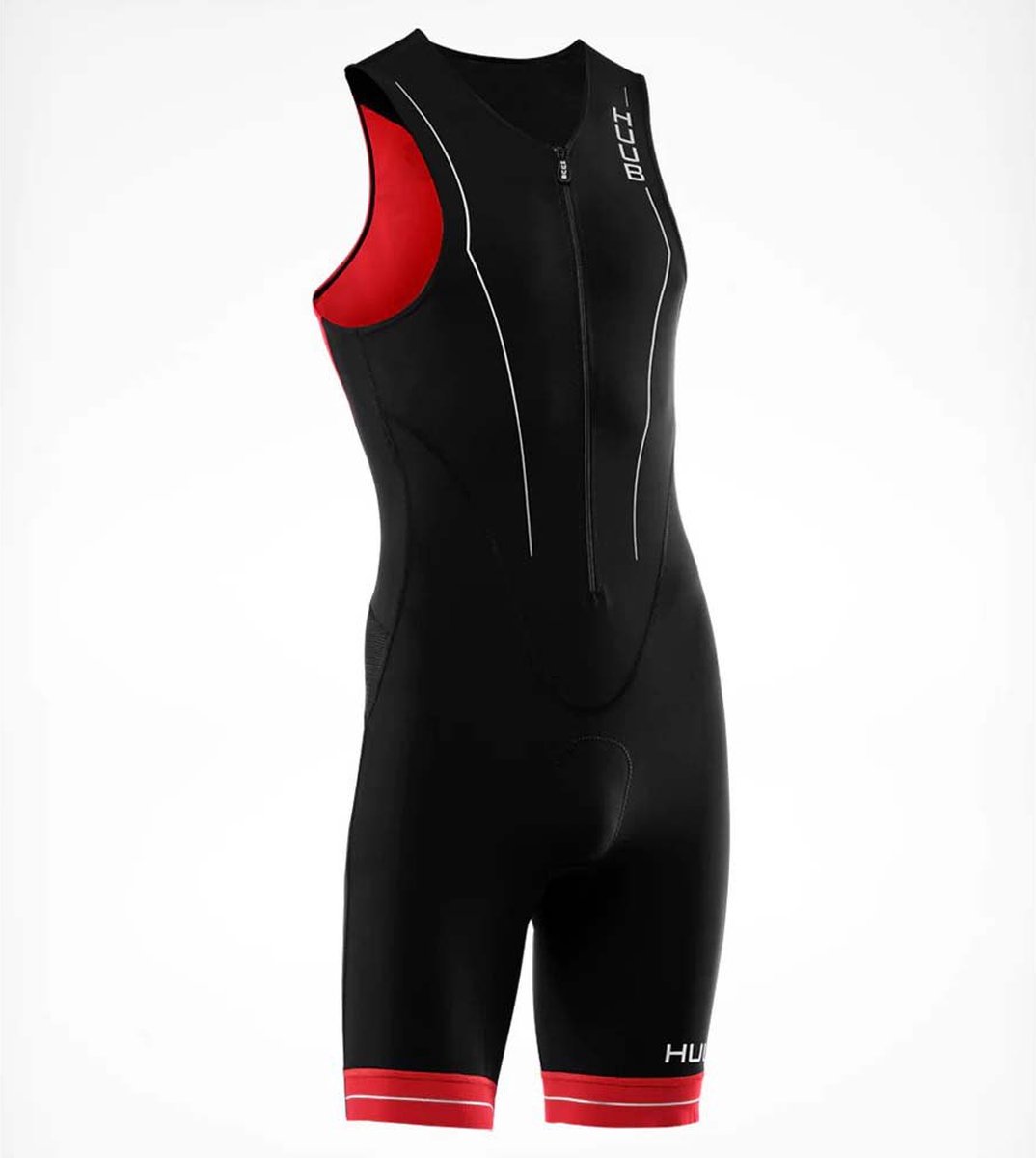 Huub Heren RaceLine Triathlonpak - Black / Red