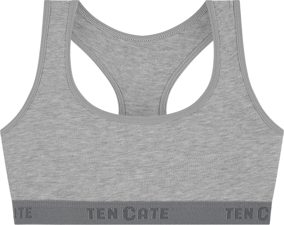 Ten Cate Basics bh top racerback grey melange voor Heren | Maat 134/140