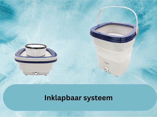 Bolture Mini Wasmachine – Mini Vaatwasser Draagbaar – Stijvolle Was  Machine... | bol.com