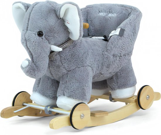 Milly Mally Hobbelfiguur Gray Elephant Grijs | bol.com