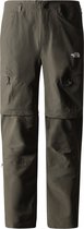 The North Face Exploration convertible taperd pants new taupe green 38