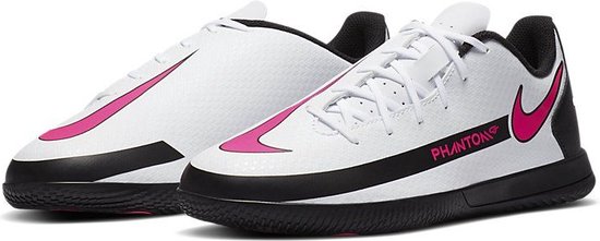 Nike Phantom GT Club IC Kids White Pink Maat 28