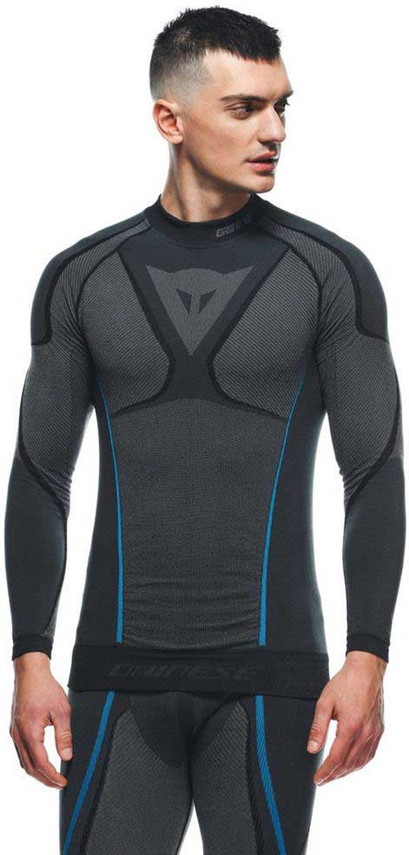 Dainese Dry LS Zwart Blauw Shirt - Jas