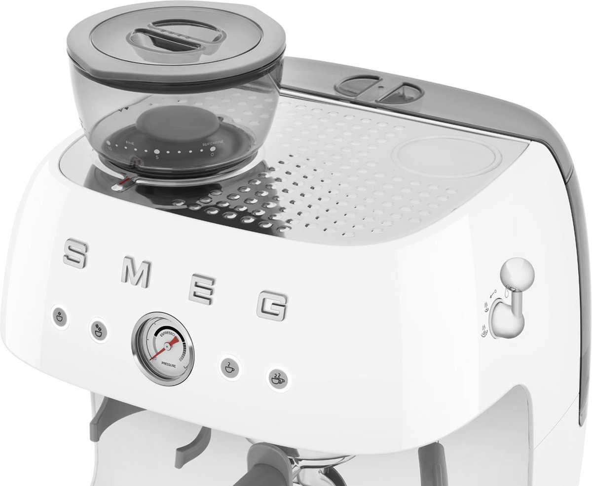 SMEG EGF03WHEU Espressomachine met Geïntegreerde Bonenmaler - afbeelding 3