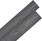 vidaXL - Vloerplanken - zelfklevend - 2,51 - m² - 2 - mm - PVC - zwart - en - wit