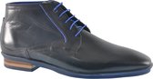 Floris van Bommel Mannen Leren 30016743 / Herenschoenen  10703 - Zwart - Maat 45