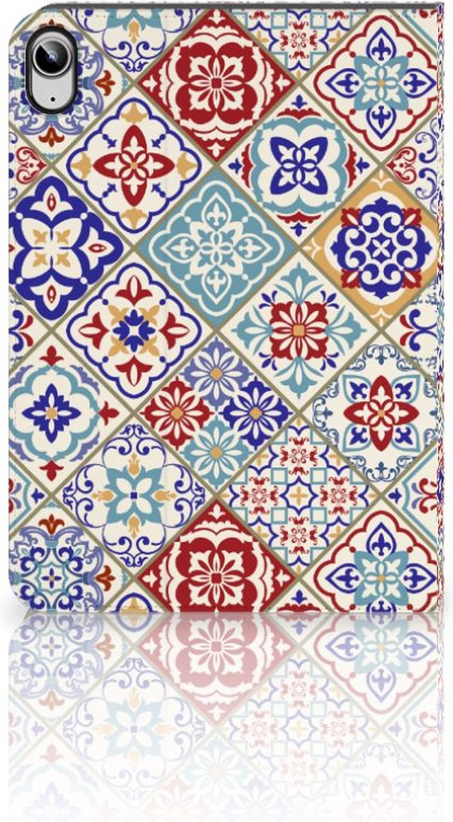 iPad (2022) 10.9 Leuk Tablet hoesje Tiles Color