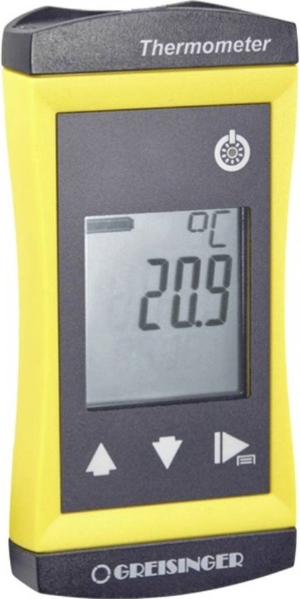 Greisinger G1200-GOF400-CO Temperatuurmeter -65 - +1200 °C Sensortype K ...