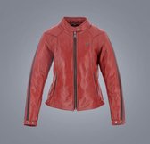 Helstons Victoria Leather Rag Red Jacket XL - Maat - Jas