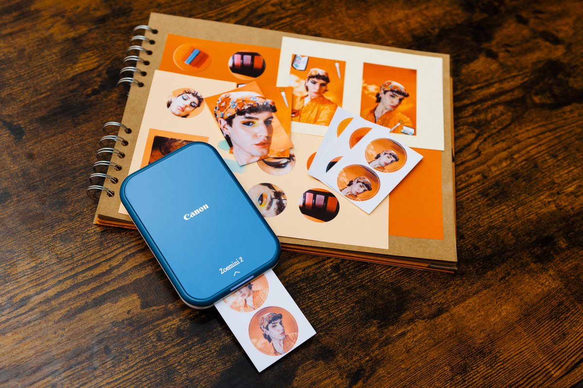 Canon Zoemini 2 - Mobiele Fotoprinter - Blauw — afbeelding 7