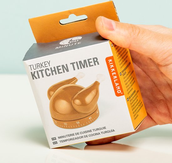 Kikkerland Turkey Kitchen Timer